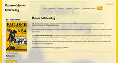 Desktop Screenshot of miliz.at